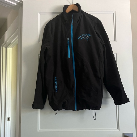 NFL Soft Shell Coat - Carolina Panthers Large - Picture 2 of 15
